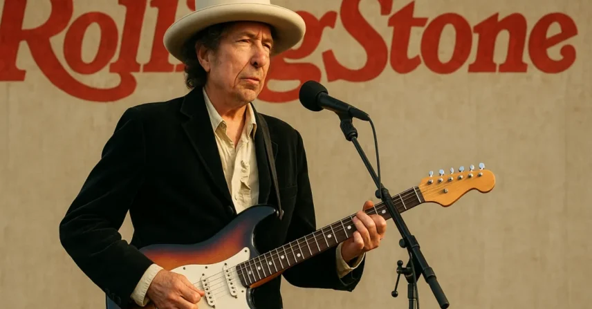 Bob Dylan Like Rolling Stone Newport festival guitarra elétrica