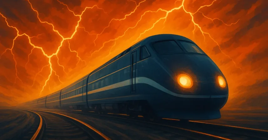 Denzel e Pine: Corrida Eletrizante em Trem Desgovernado