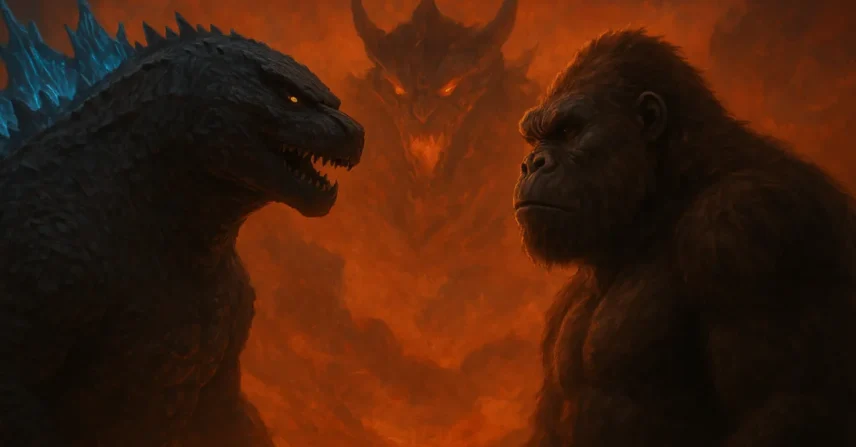 Godzilla x Kong: Novo Império! Skar King e Shimo de Adam Wingard!