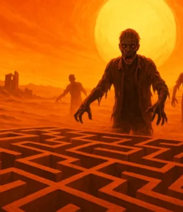 Maze Runner: Prova de Fogo! Deserto, zumbis e sobrevivência!