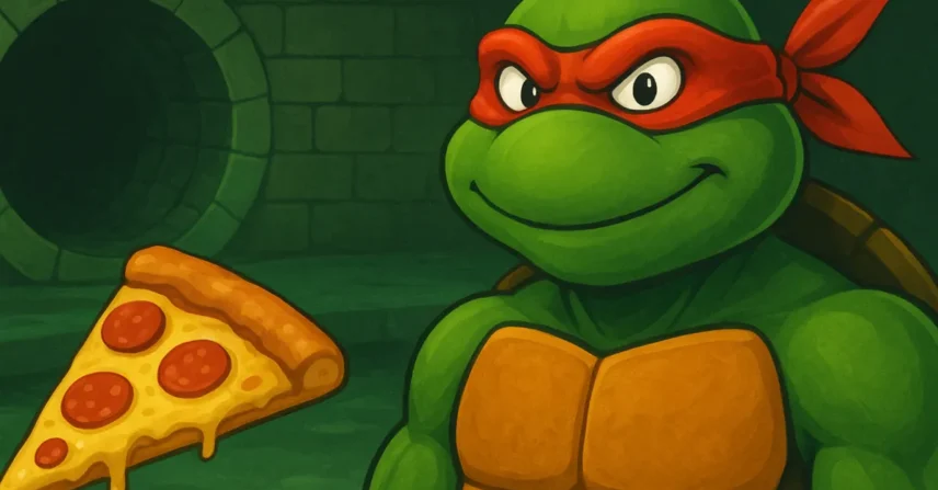 Tartarugas Ninja: Esgotos, pizza e o legado animado dos anos 80!