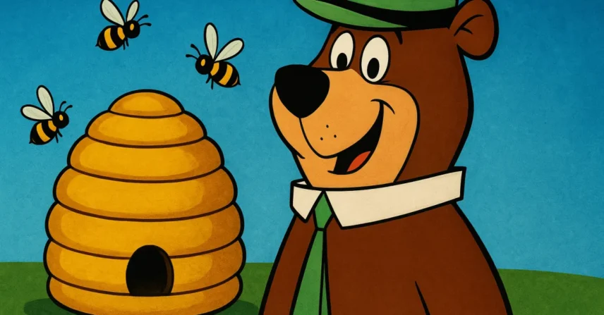 Zé Colmeia (1958): Desvende 7 aventuras lendárias do urso!