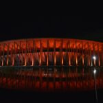Brasília se ilumina de laranja contra exploração infantil