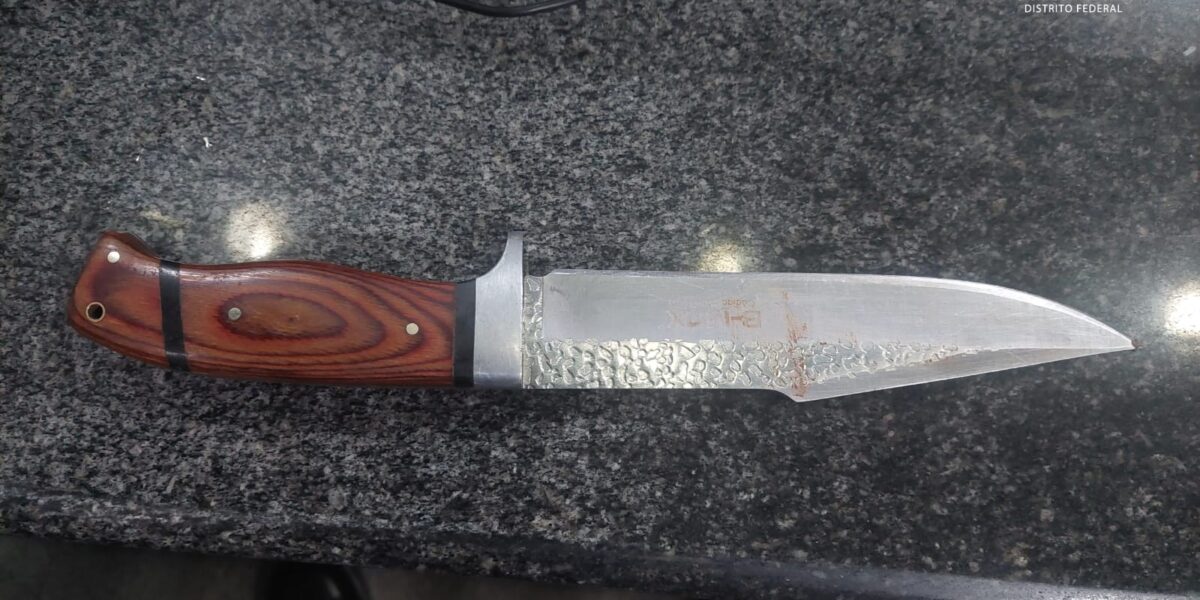 Segurança ferido a facada em bar no DF; suspeito preso