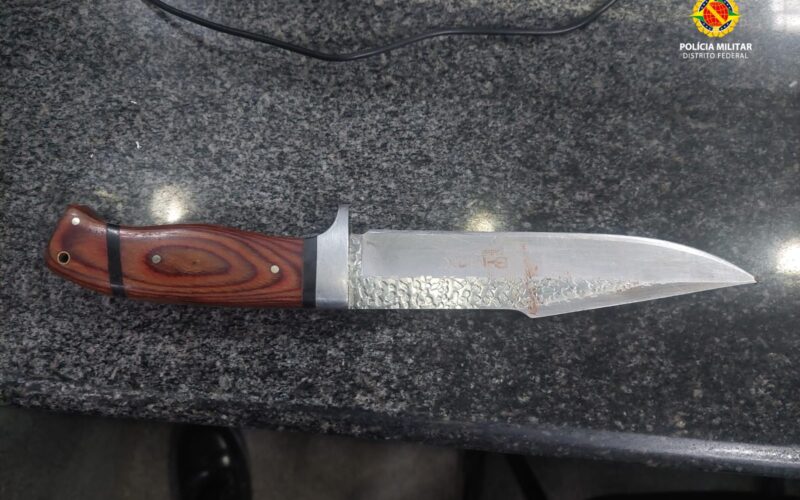 Segurança ferido a facada em bar no DF; suspeito preso