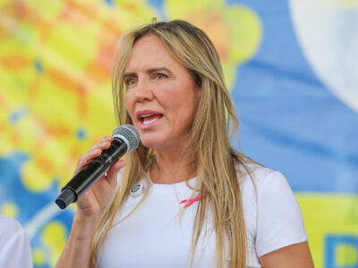 Celina Leão recebe alta e volta à agenda oficial
