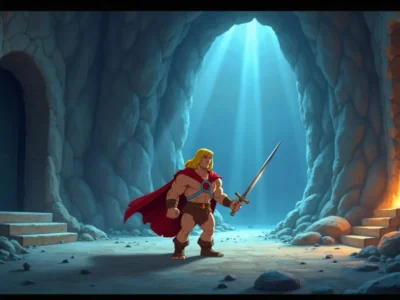 Como a animação de He-Man era produzida nos estúdios da Filmation