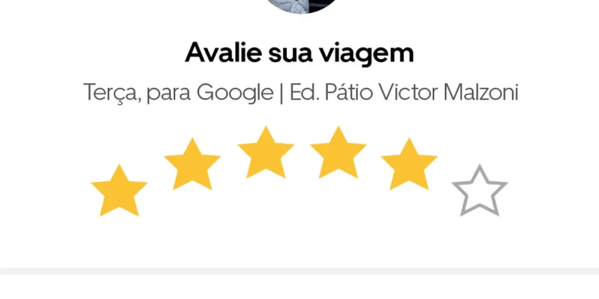 Uber libera 6 estrelas no Brasil de olho no hexa