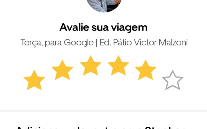 Uber libera 6 estrelas no Brasil de olho no hexa